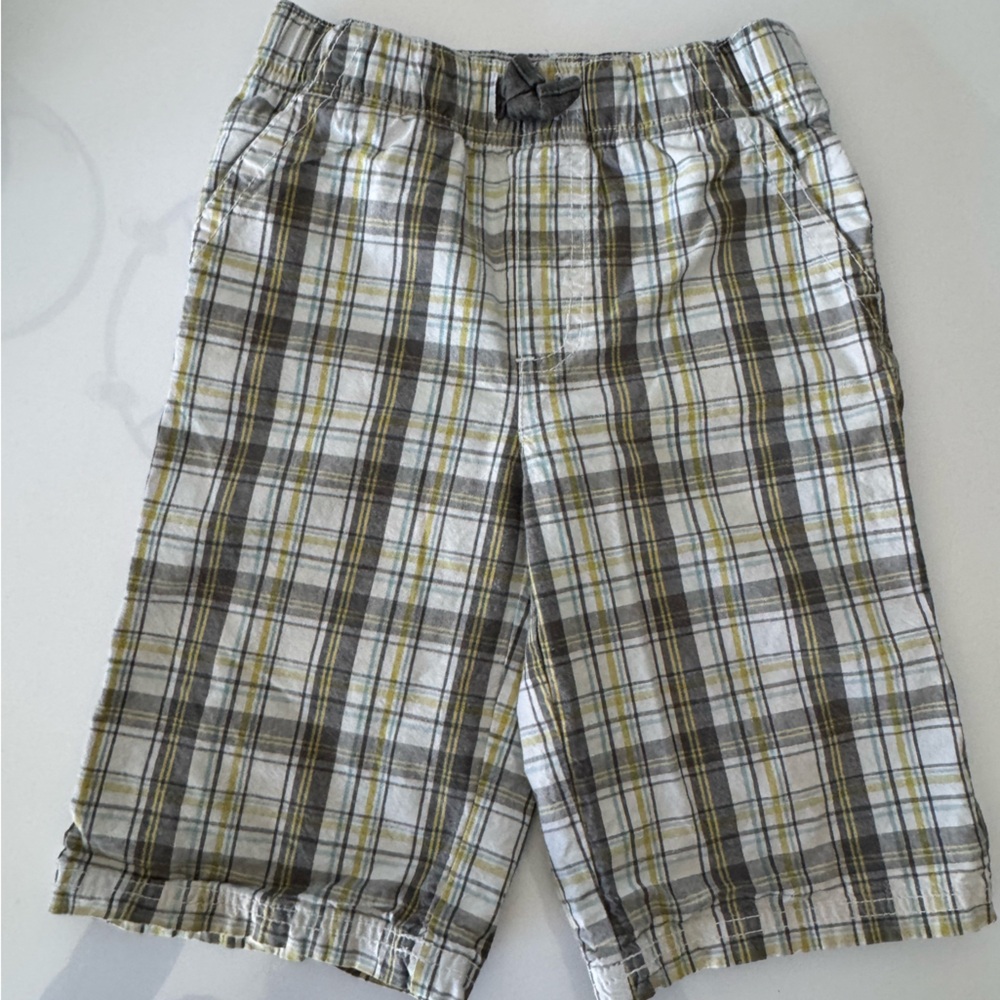 Plaid Boys 7 Shorts